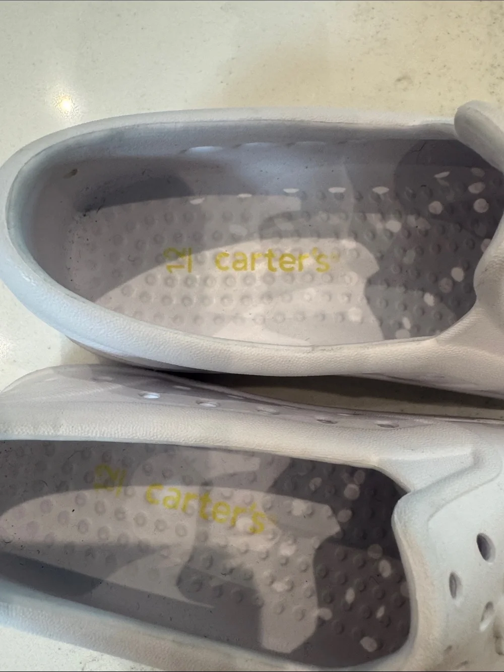 Carters comfortable white